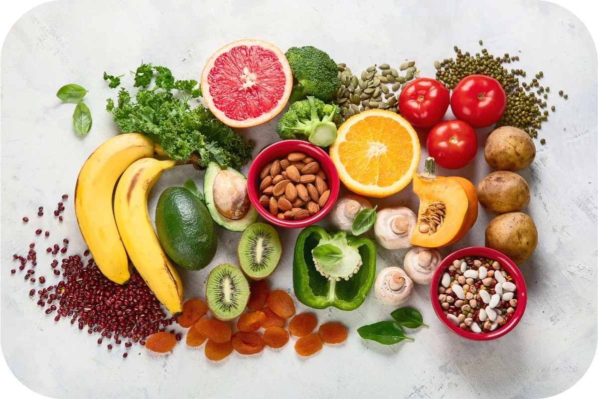 Magnesium supports muscle and nerve function, energy production, healthy bones, and normal heart rhythm. Good food sources include nuts, seeds