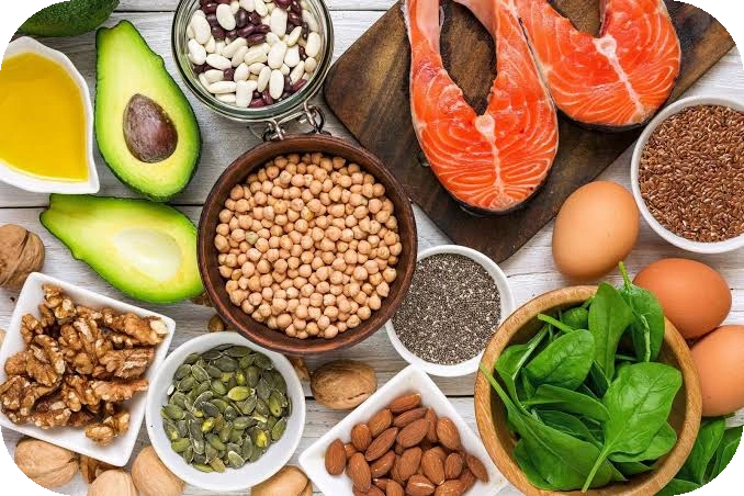 Omega-3 fatty acids support heart, brain, eye, and joint health. They may also help reduce inflammation. Fatty fish such as salmon, sardines,