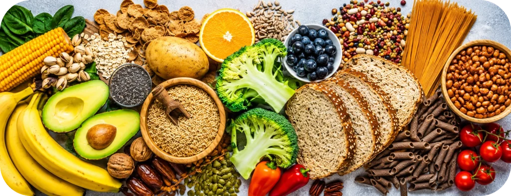 Balanced Diet & Healthy Whole Foods and Whole Foods for Healthy Living