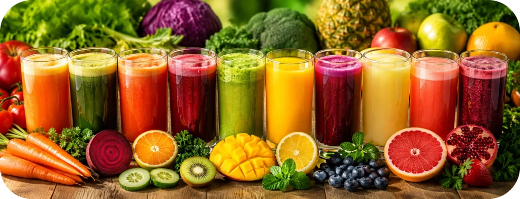 Fresh Fruit & Vegetable Juices, Healthy Juices & Natural Nutrition